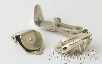 Clip on earring setting - 02722