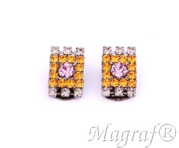 Strass Clip on Earrings - 04933