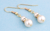 Pearl Earrings - 05707