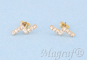 Strass Earrings - 06125