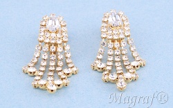 Strass Clip on Earrings - 07926