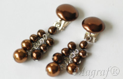 Pearl Clip on Earrings - 11075