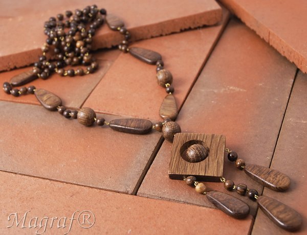 Wooden Necklace - 13522