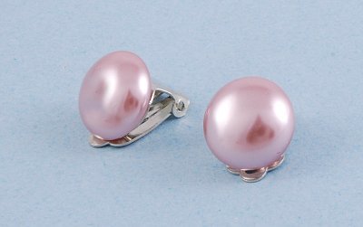 Pearl Clip on Earrings - 16416
