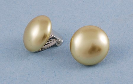 Pearl Clip on Earrings - 16418