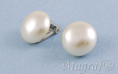 Pearl Clip on Earrings - 16672
