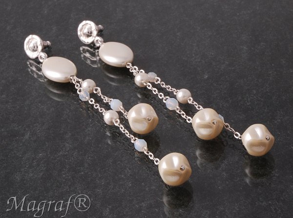 Pearl Earrings - 16818
