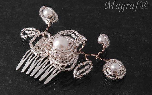 Wedding Hair Pin or Slide - 17820