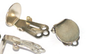 Clip on earring setting - 18868