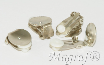 Clip on earring setting - 19116