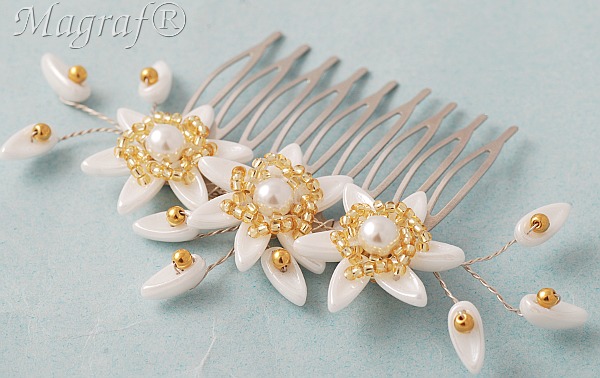 Wedding Hair Pin or Slide - 21891